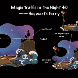 Magic Traffic in the Night 4.0——Hogwarts Ferry