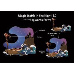 Magic Traffic in the Night 4.0——Hogwarts Ferry