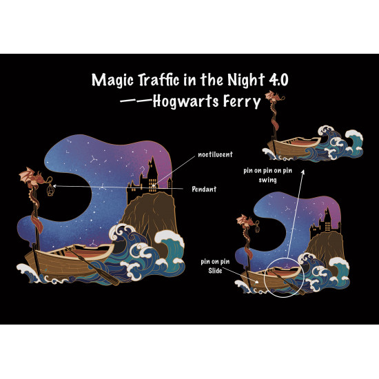 Magic Traffic in the Night 4.0——Hogwarts Ferry